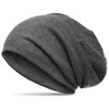 Caspar MU137 Beanie Hat with Rhinestones and Warm Flannel Fabric