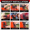ASLONG 2PCS Hood Latches Catch Kit with U.S. Flag Style