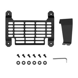 Ermorgen Front License Plate Frame Exclusively Compatible for Cybertruck 2024, 2025 Aluminum Alloy Accessories Removable No Drilling No Adhesives Mount Holder
