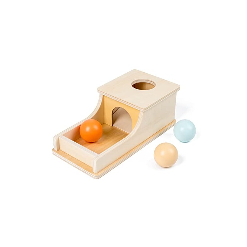 Edición Ocupada Caja de Permancia de Objetos de Madera para