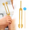 Aluminum Alloy 111HZ Frequency Tuning Fork Yoga Meditation Tuning Energy