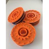 Garden Machinery Spares 3 Pack Spool & Line Fits Argos