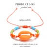 Handcess Boho Anklets Colourful Beaded Ankle Bracelets Shell Braid Anklet