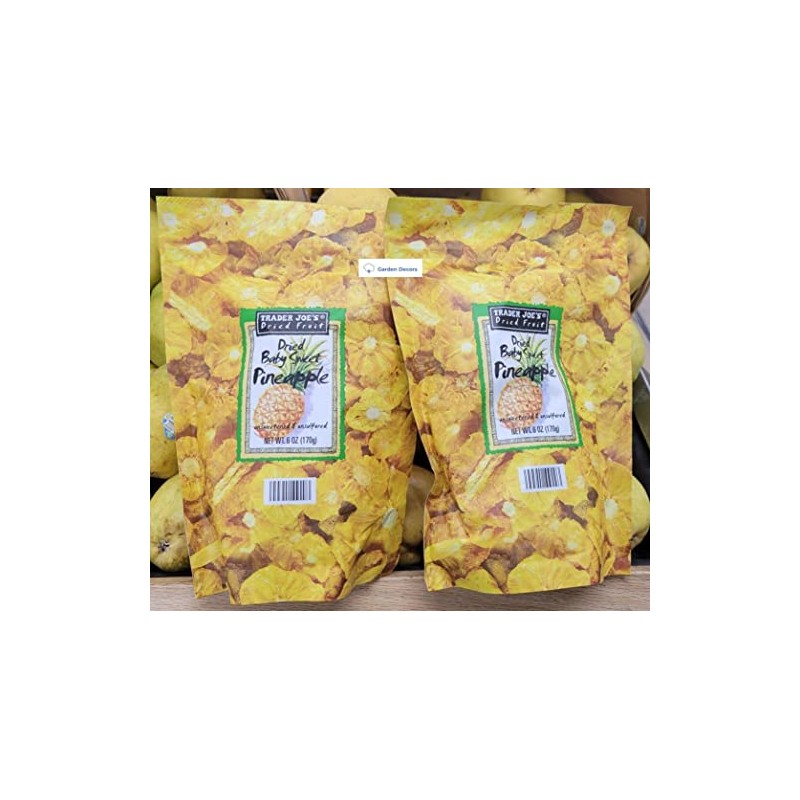 Trader Joe's2 Trader Joe’s Dried Fruit Dried Baby Sweet Pineapple