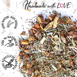 Hallingers For Father's Day - Father's Day Gift Loose Herbal Tea with Sweet Apple, Orange & Lemon Grass (Tin) - Gift in Summer & as a Perfect Barbecue Gift | Congratulations Anniversary Friendship