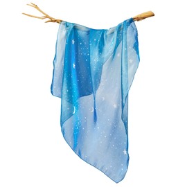 kizihaus Space Organdy Play Scarf for Kids and toddlers 33.5" - Dance scarves