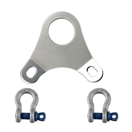 ANDERSEN HITCHES | Fifth Wheel Ultimate Connection | Towing Accessories | Safety Chain Plate & Shackles ONLY | 3248