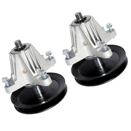 TENGMUJX 918-06976 Spindle Assembly Lawn Mower for Cub Cad et MT D 918-06976 918-06976A 618-06976 618-06976A Deck Spindle Assembly (2 Pack)