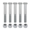 Camotokiit Grade 2 Shear Bolts for Rotary Cutters 1/2" x