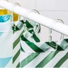 36 PCS Plastic Shower Curtain Rings Hooks, Shower Curtain Hooks