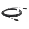 EGTMA Kit Dos Cables De Fibra Óptica Audio 5 Metros