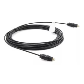 EGTMA Kit Dos Cables De Fibra Óptica Audio 5 Metros Profesionales