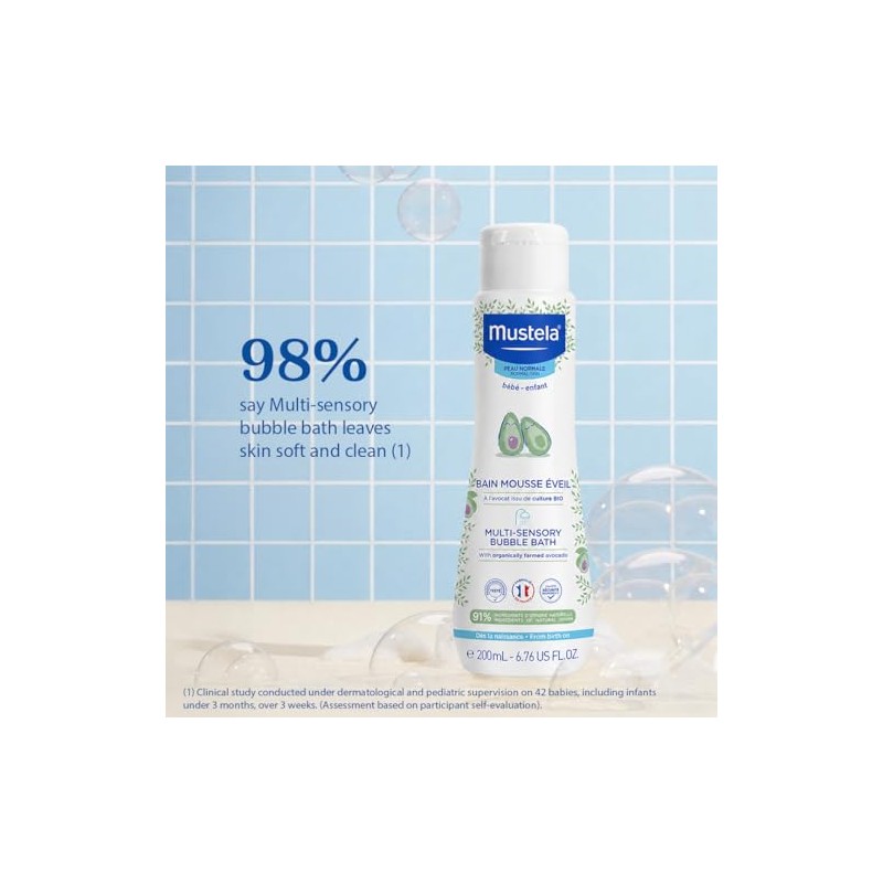 Mustela - Mustela Baby Multi Sensory Bubble Bath - 200ml