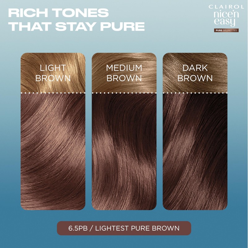 Clairol Nice n’ Easy Pure Brunettes Hair Colour | Pure