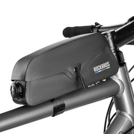 ROCKBROS bike frame bag with Magnetic Flap bike top tube bag Waterproof Cycling Pouch Tools Storage Bag for mountain Road bike