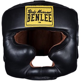 Benlee Rocky Marciano Headguard Full Protection - Black, Small/Medium