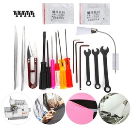 Overlock Sewing Machine Socket Kit, Portable Sewing Machine Repair Accessories for Overlocker Parts for Screwdriver Set