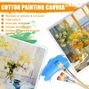 Pack of 10 Canvas for Painting, 15 x 15 cm