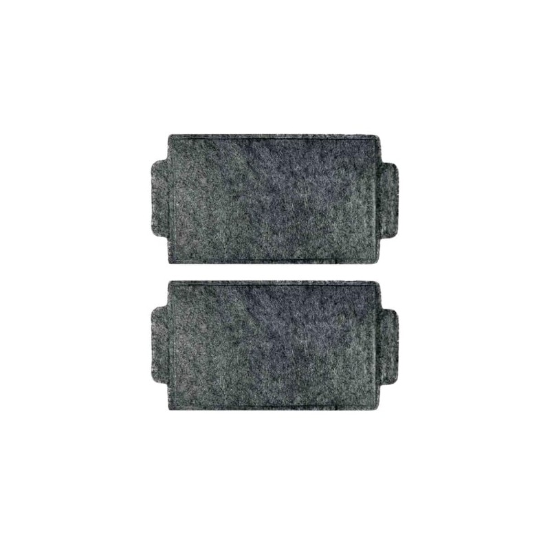 AIR2GO Active Carbon Filter Replacement for Miele DKF19-1 (Pack of