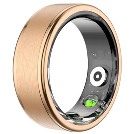 Smart Ring for Men Smart Ring Men Women Ladies Fitness Ring Fitness Tracker Health Rings Waterproof Blood Oxygen Sleep Heart Rate Monitor Pedometer Calories Step Counter Sport Ring ios Android Phones