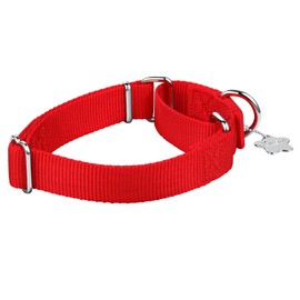 Dazzber Martingal Collars for Dogs, Adjustable, Durable, No Escape Stop, Pull Nylon Dog Collar, for Large/Medium/Small Dogs