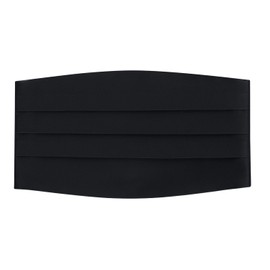 Juego de pajarita y pajarita de seda 100% para esmoquin, boda, evento de corbata negra, seda de 16 mm, caja de regalo, Negro -, Talla única