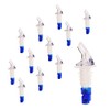 Measured Alcohol Bottle Pourer 7/8 OZ Blue, Without Collar, Barware