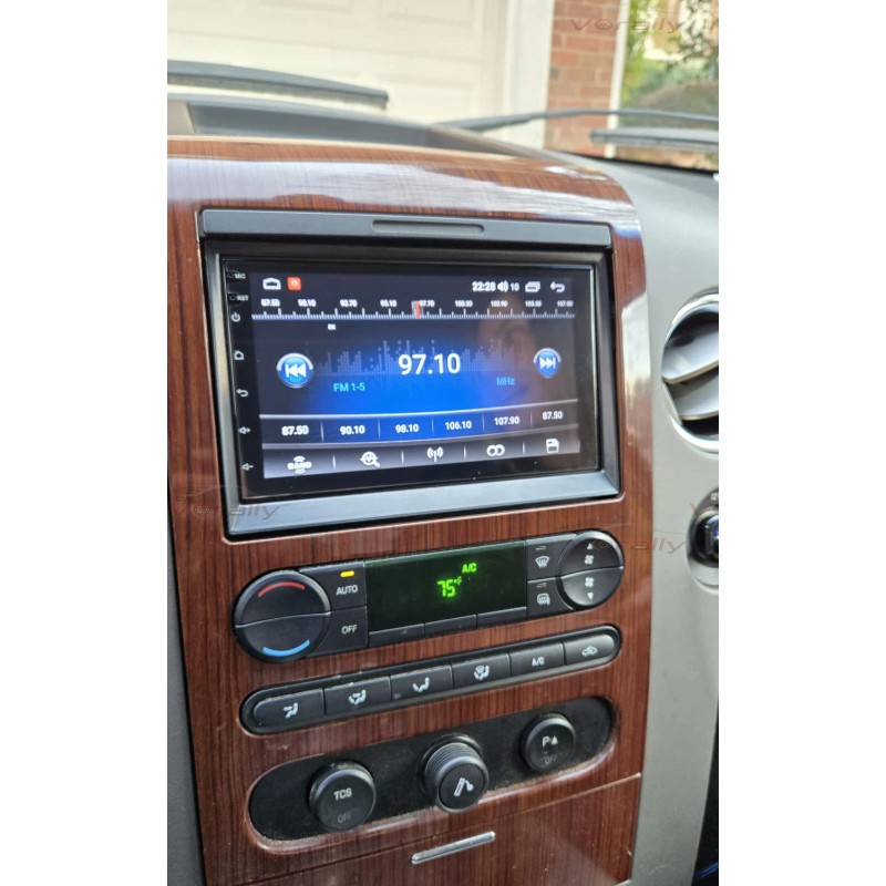Vorally For 2004-2008 Ford F150 Dash Radio Bluetooth Wireless CarPlay