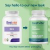 Bestvite Zinc Quelado 50 Mg - 240 Cpsulas Veganas ,
