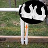 SWTYExt Pack of 60 Clamp 20 mm Pipe Holder White