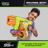 DART ZONE Savage Spin Semi-Auto Foam Dart Blaster – 45-Dart