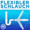 LOBENSWERK Flexible Drain Hose – 100% Waterproof – Siphon Kitchen