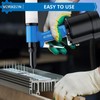 VORXEON Pneumatic Rivet Gun Kit with 500 Aluminum Blind Rivets