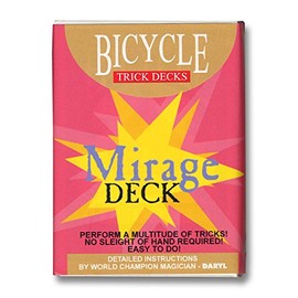 Bicycle Mirage Deck (Blue) - Truco de Cartas - Baraja - Adulto - 1+