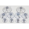 Projectpak Suction Cup Hooks Combo Pack - 10 Pack, Powerful