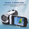 Video Camera Camcorder, 16MP 1080P Digital Camera with 2.4 Inch