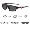 Banxian Photochromic Cycling Glasses Polarized Sports Sunglasses for Men Cycling
