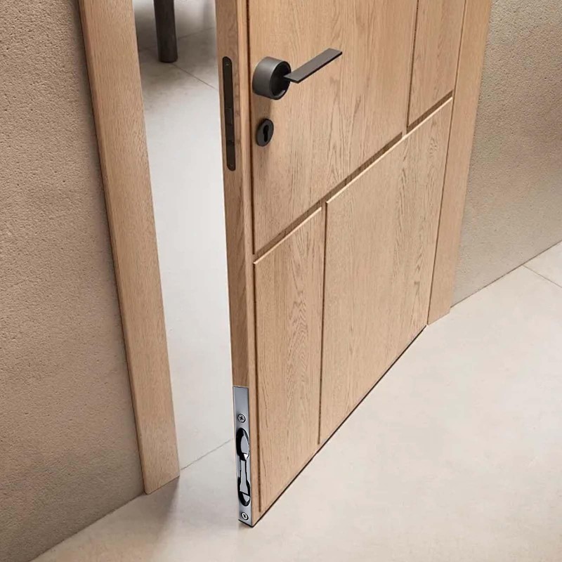 bjsdkff 2 PCS Flush Bolt Double Door Stainless Steel, 6