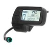 Electric Bicycle LCD Display Waterproof Connector Data Display Meter 24V
