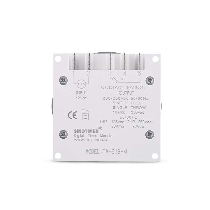 TM619 Timer Switch Digital LCD Power Timer Switch Weekly Programmable