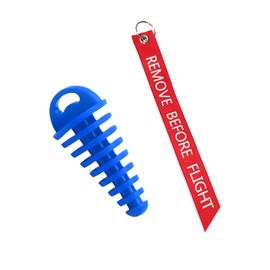 Yourkar 2 PCS Muffler Exhaust Wash Plug, 0.6-1.5 Inch Exhaust Silencer Wash Plug with Streamer, Rubber Exhaust Tail Pipe Cleaning Plug for 2 Stroke Motorcycle Dirt Bike ATV (Blue)