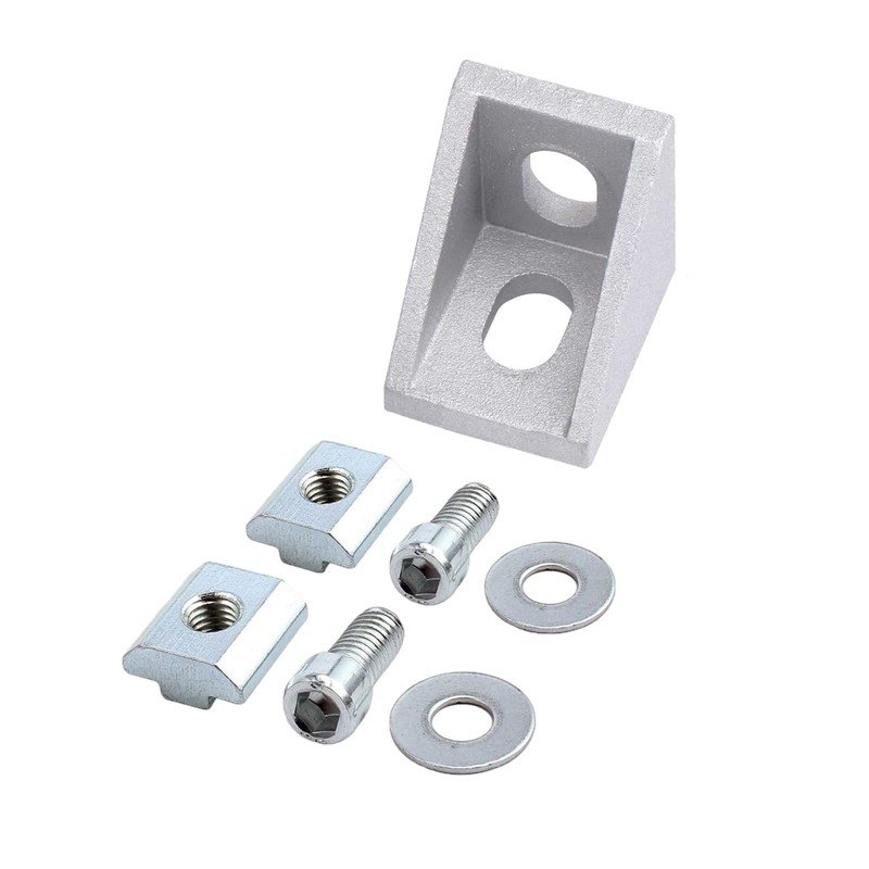 2020 Series Aluminum Profile Connector Set 20pcs Corner Bracket 40pcs
