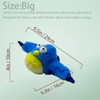 Ataica Flapping Chirping Bird Cat Toy(Non-Flying), USB Charging,Touch Activated Plush