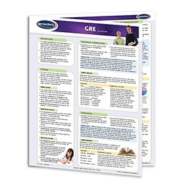 Graduate Record Examinations Study Guide - GRE - Quick Reference Guide by Permacharts