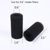 QIHYCUF 8 Pack Pre-Filter Sponge Aquarium Pre Filter Foam Rolls