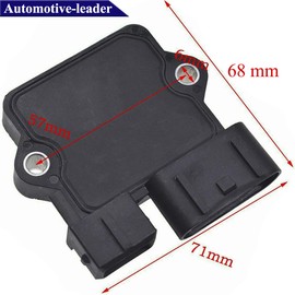 Automotive-leader J723T MD160535 LX604 Ignition Control Module Power TR Unit Ignitor for Montero Montero Sport 97-04 3.0L 3.5L, Diamante 92-95, Chrysler Plymouth LX729 LX607 MD152999 LX732 SH7375
