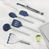 Tovolo Silicone Cooking Utensil Set of 6 Deep Indigo Ladle