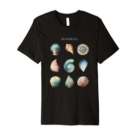 Seashell Collecting Lover Beach Combing Sea Shell Collector Premium T-Shirt