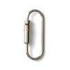 [CANDY DESIGN&WORKS] Bullet Carabiner Bullet Carabiner (A) Nickel, (A)Nickel