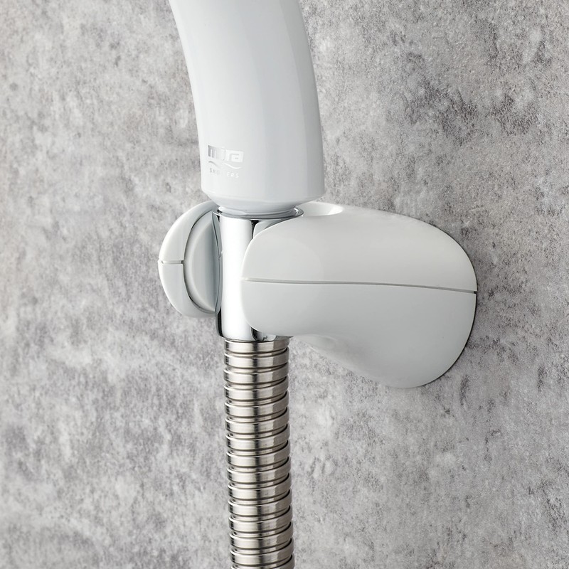 Mira Showers Logic Shower Head handset Holder White 2.1605.149